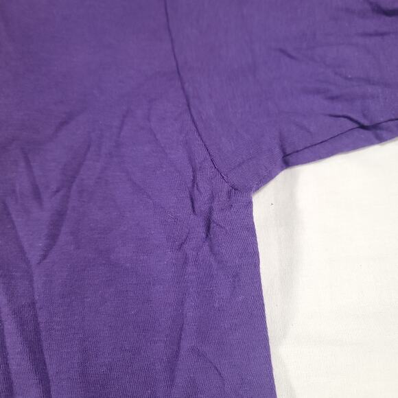 I Sense Theres Something in the Wind Tultex T-Shirt Mens Size Medium M Purple - Picture 4 of 9